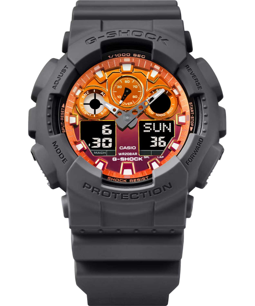 ���� Casio G-Shock GA-100FL-8A #7