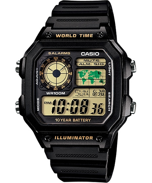 ���� Casio Collection AE-1200WH-1B #1