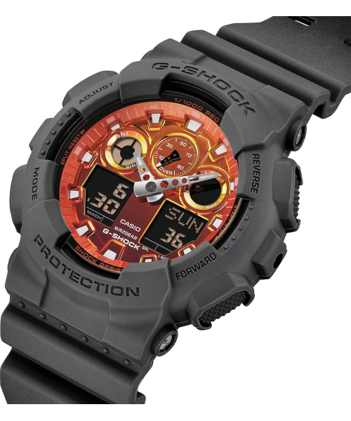 ���� Casio G-Shock GA-100FL-8A #5